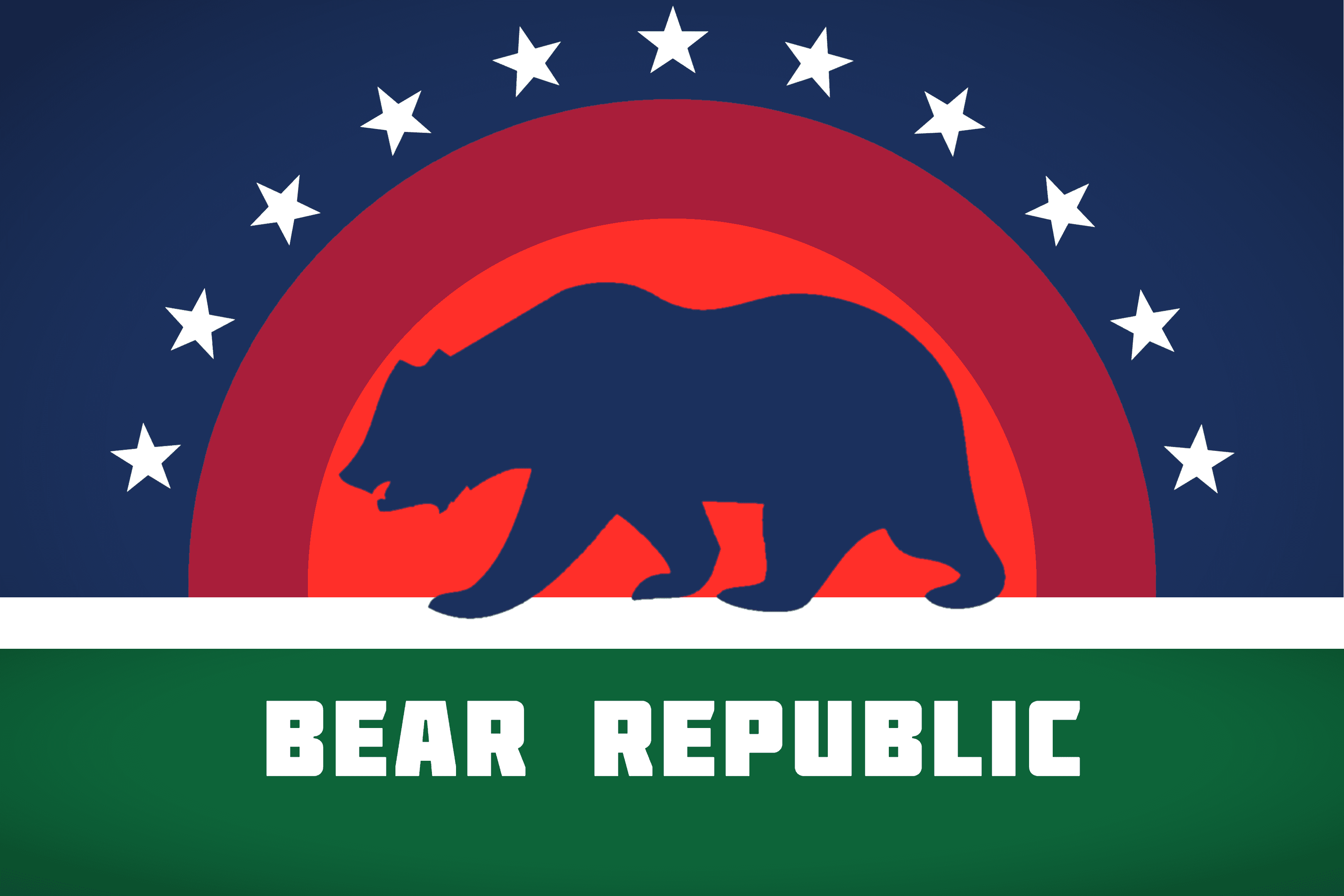 Bear Republic flag